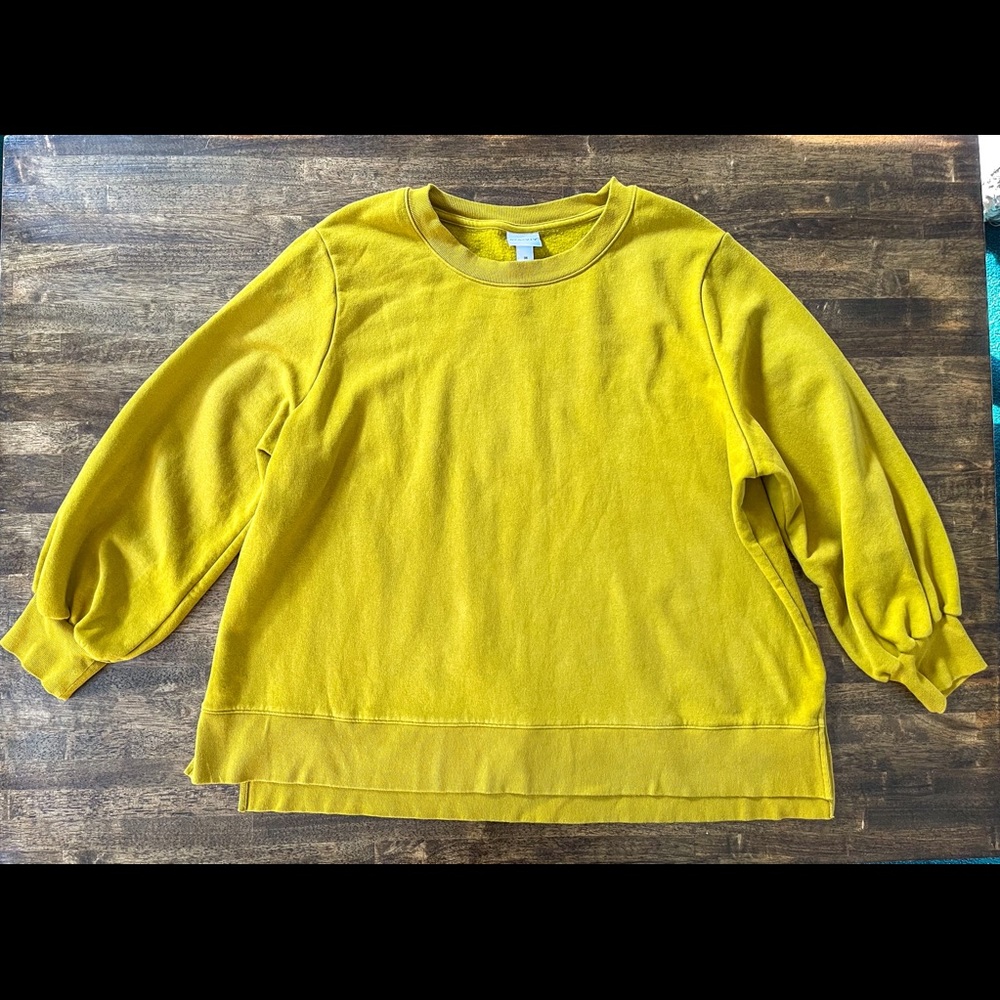 Ava & Viv Bishop Sleeve Sweatshirt